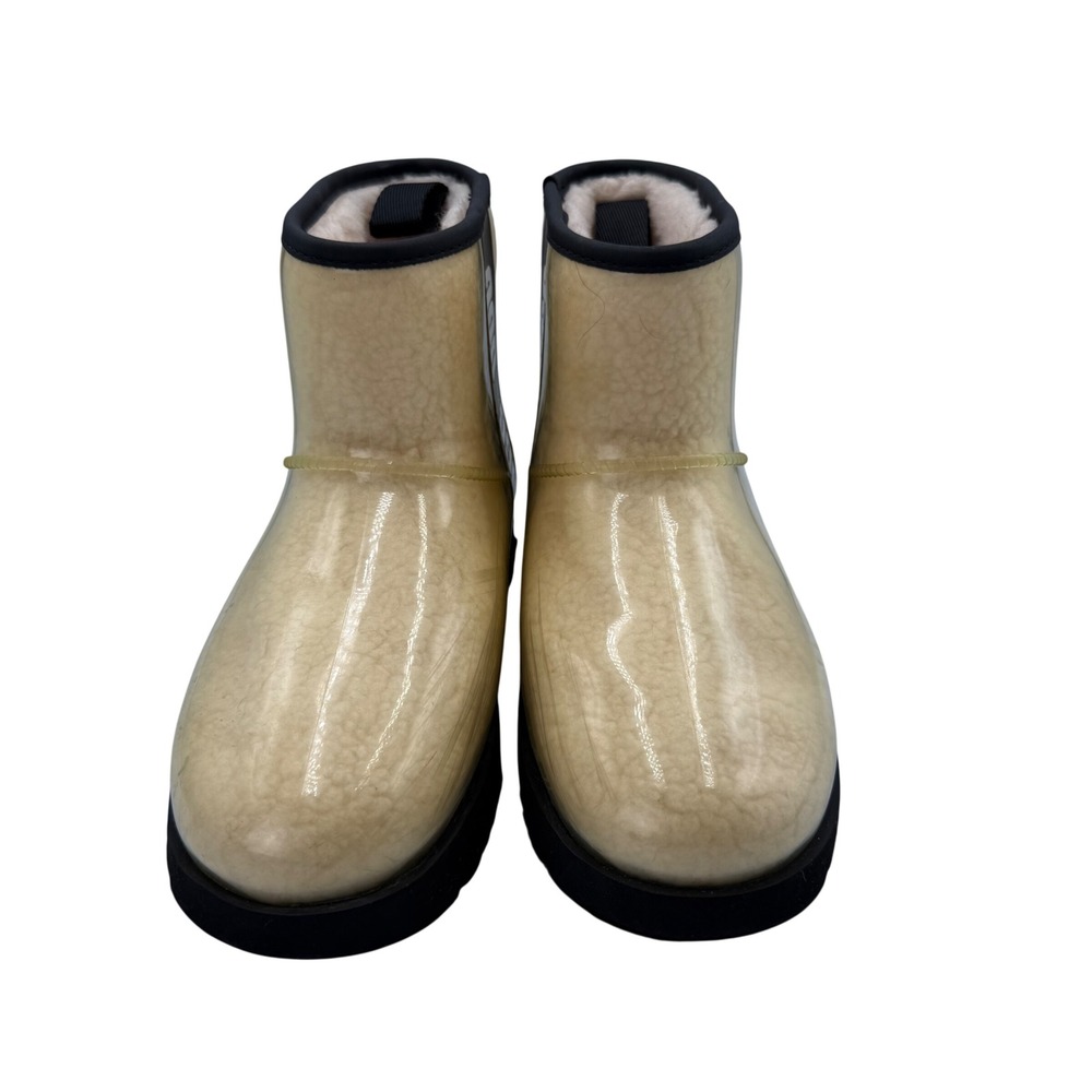 UGG Tan and Black Winter Boots - Picture 3 of 8
